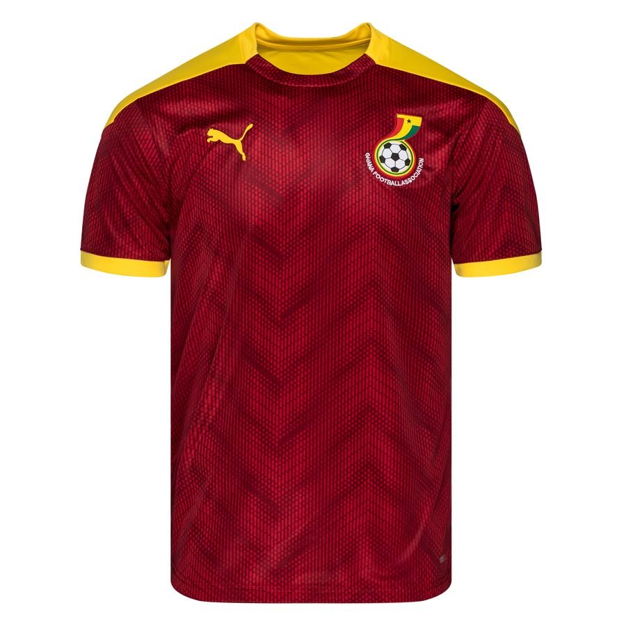 Ghana Training T-Shirt Tracksuit Stadium - Chili Pepper/Dandelion |  Maillots De Foot Pas Cher 2022-2023