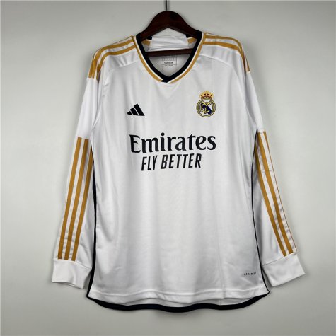 Maillot Real Madrid Manches Longues Domicile 2023-2024