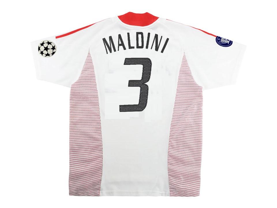 Ac Milan 2002 2003 Maldini 3 Away Football Shirt Soccer Jersey