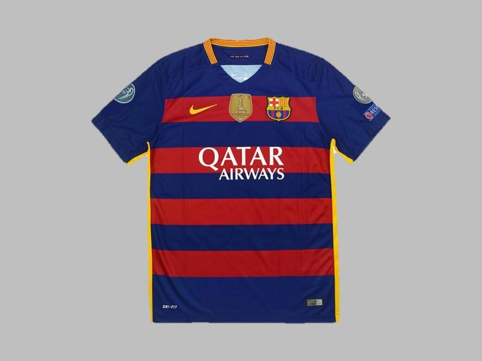 Barcelona 2015 2016 Neymar Jr 11 Home Shirt | Maillots De Foot Pas Cher  2022-2023