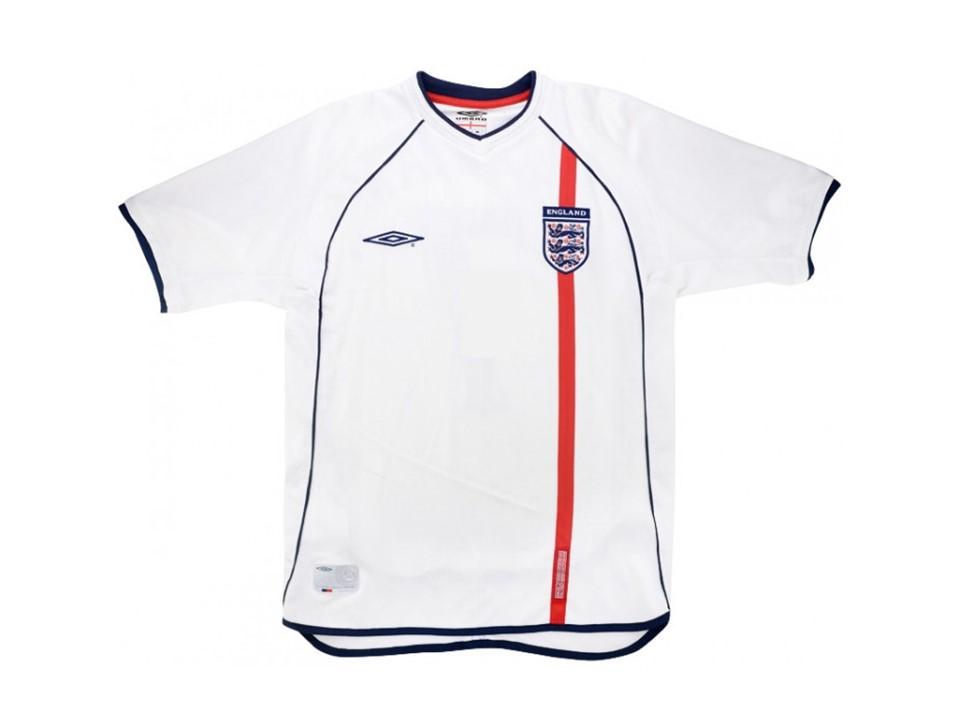 England 2002 World Cup Home Football Shirt Soccer Jersey
