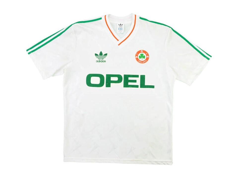 Ireland 1990 1992 Away Football Shirt Soccer Jersey