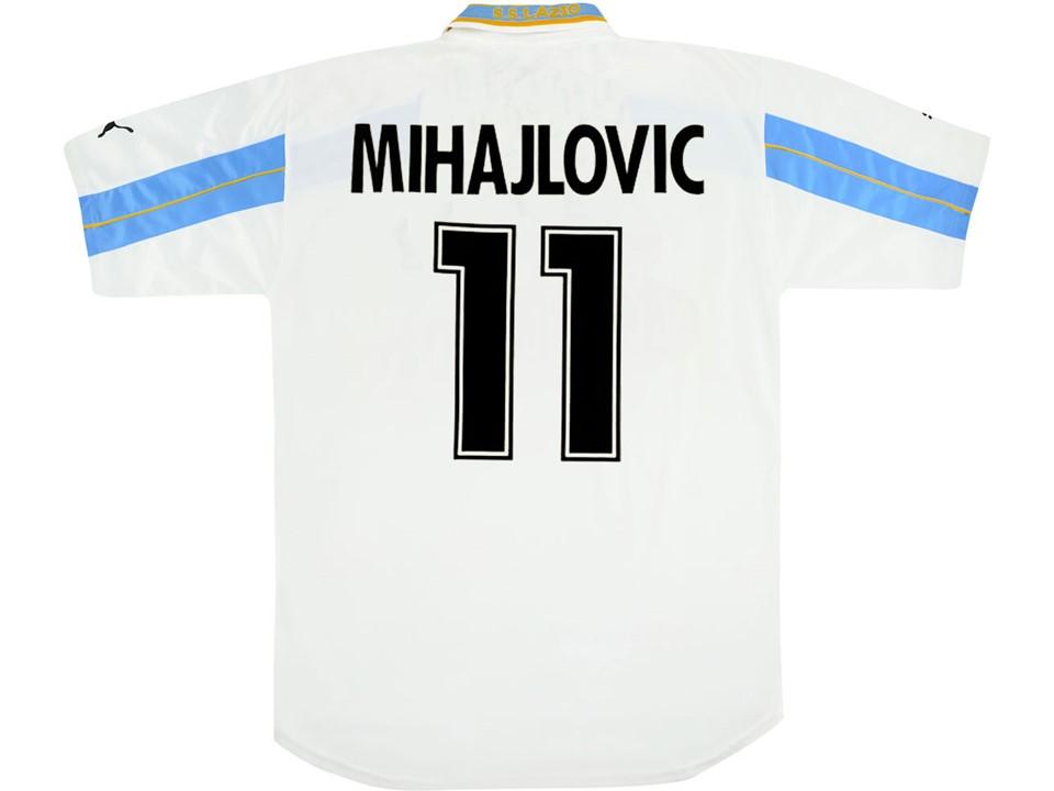 Lazio 2000 2001 Mihajlovic 11 Home Football Shirt Soccer Jersey