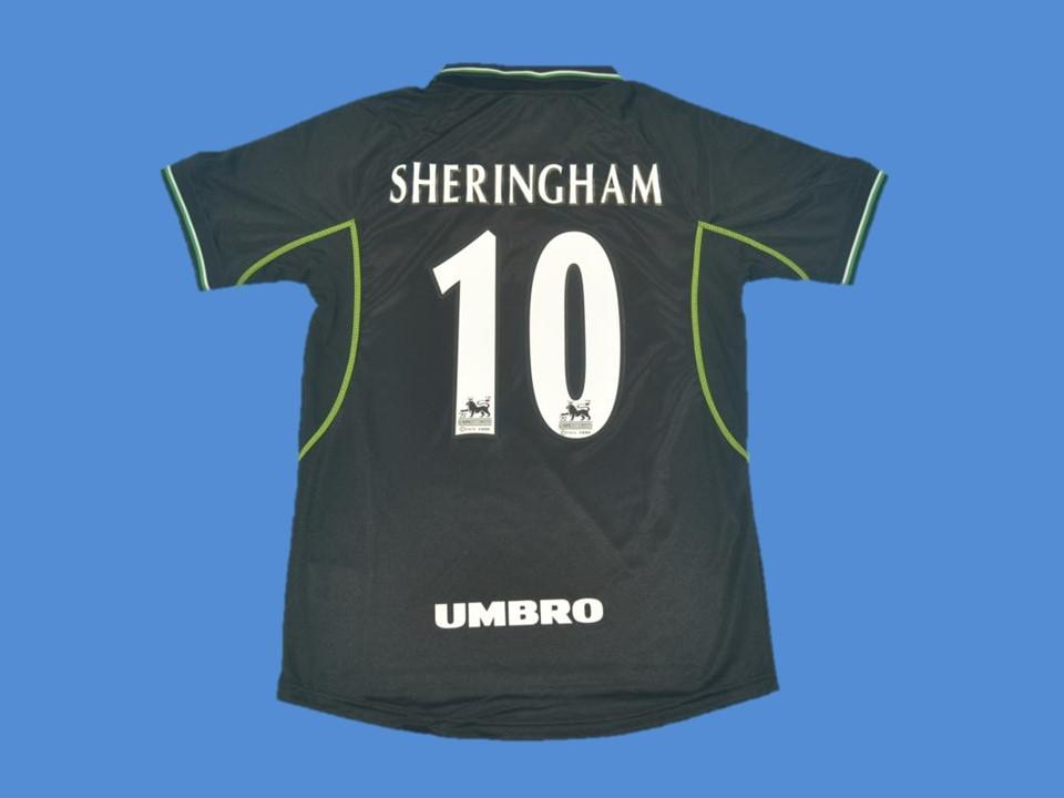 Manchester United 1998 Sheringham 10 Away Jersey