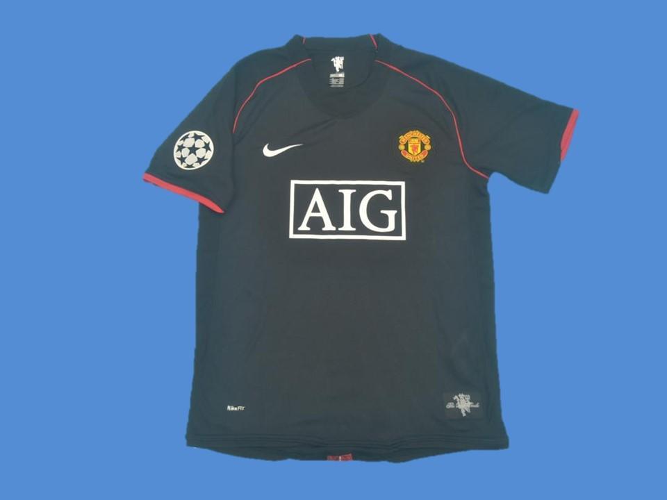 Manchester United 2007 2008 Champions League Away Jersey