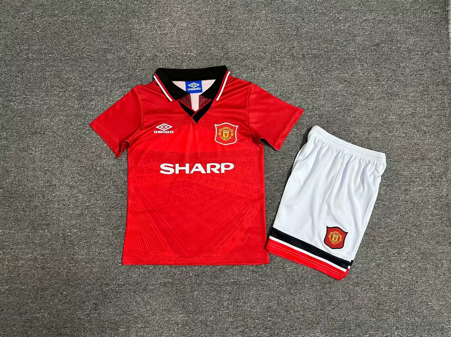Manchester United Enfants Maillots Domicile 1994-1996