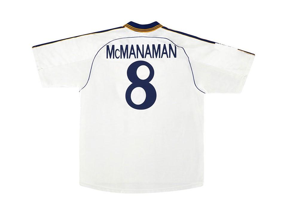 Real Madrid 1999 2000 Mc Manaman 8 Home Jersey
