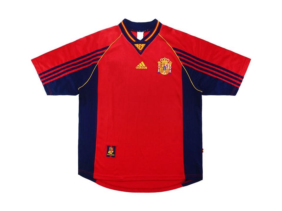 Spain 1998 World Cup Home Football Shirt