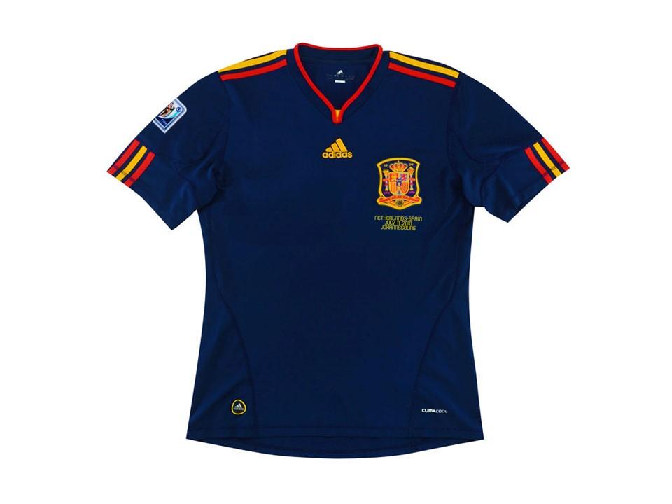 Spain 2010 Espaa World Cup Final Away Football Shirt Soccer Jersey